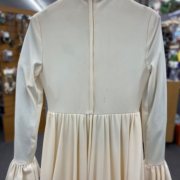 Vintage ivory wedding gown by bianchi Small - Picture 7 of 9